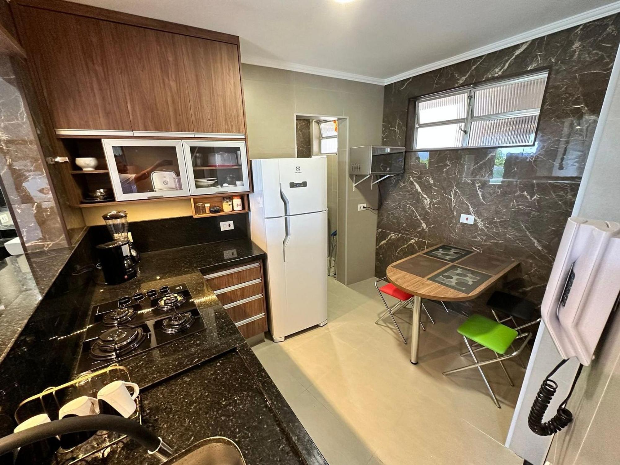 Ap Pe Na Areia Vista Parcial Mar Apartment Santos  Exterior foto