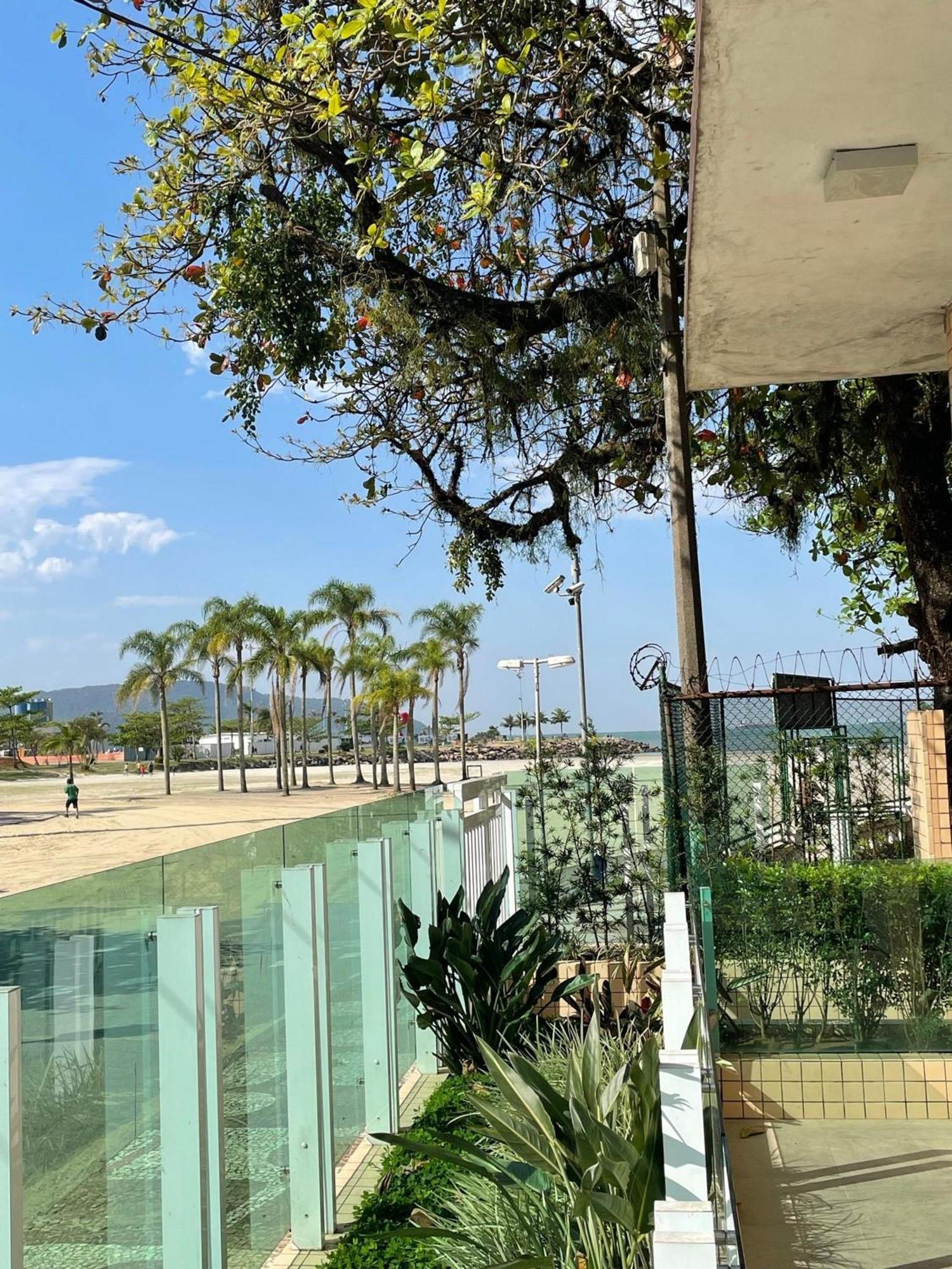 Ap Pe Na Areia Vista Parcial Mar Apartment Santos  Exterior foto