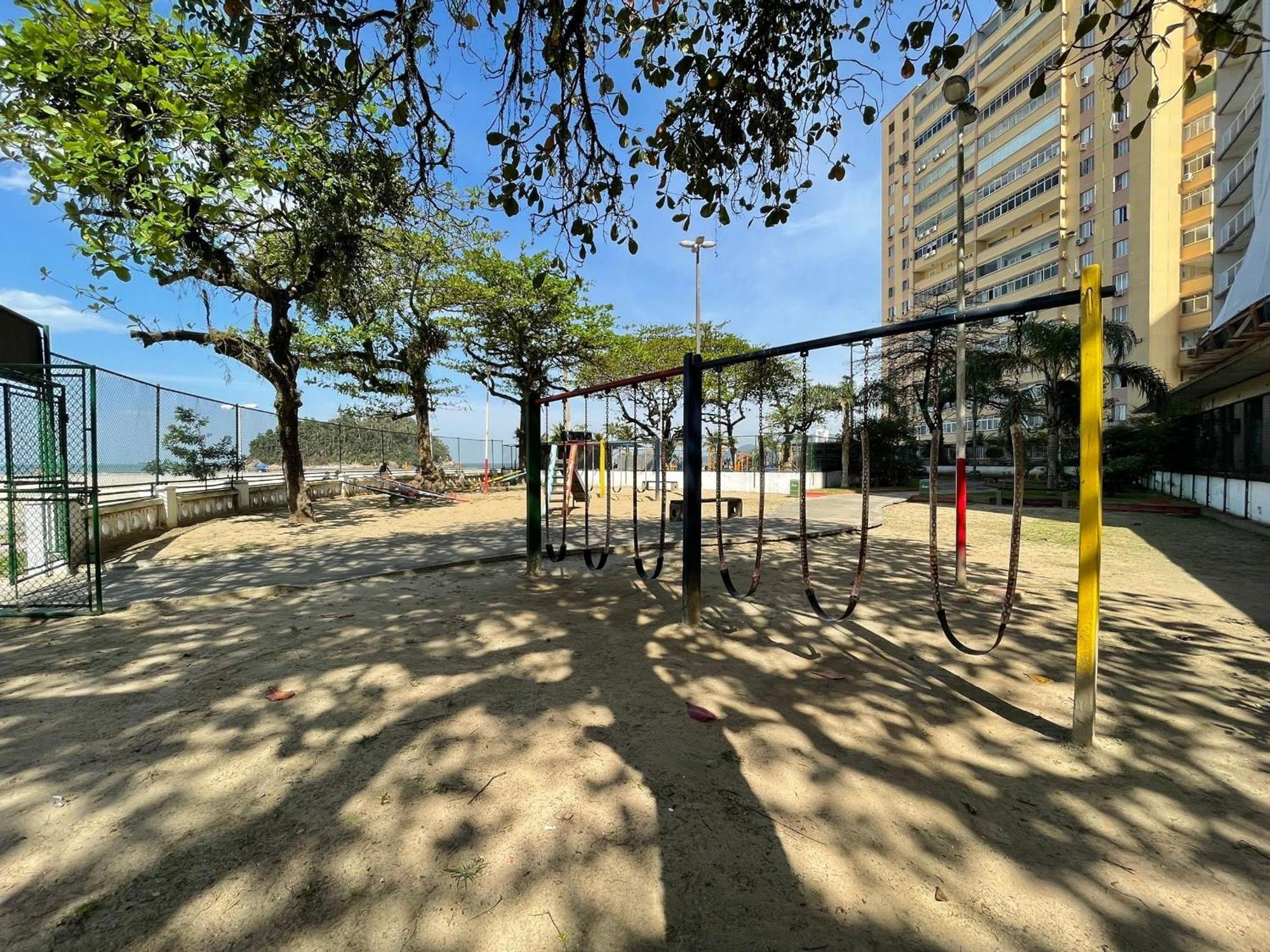 Ap Pe Na Areia Vista Parcial Mar Apartment Santos  Exterior foto